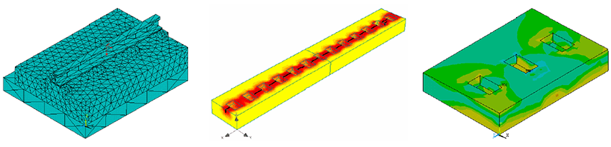 FEA analysis shows in full detail the performance over the entire life of the slab.